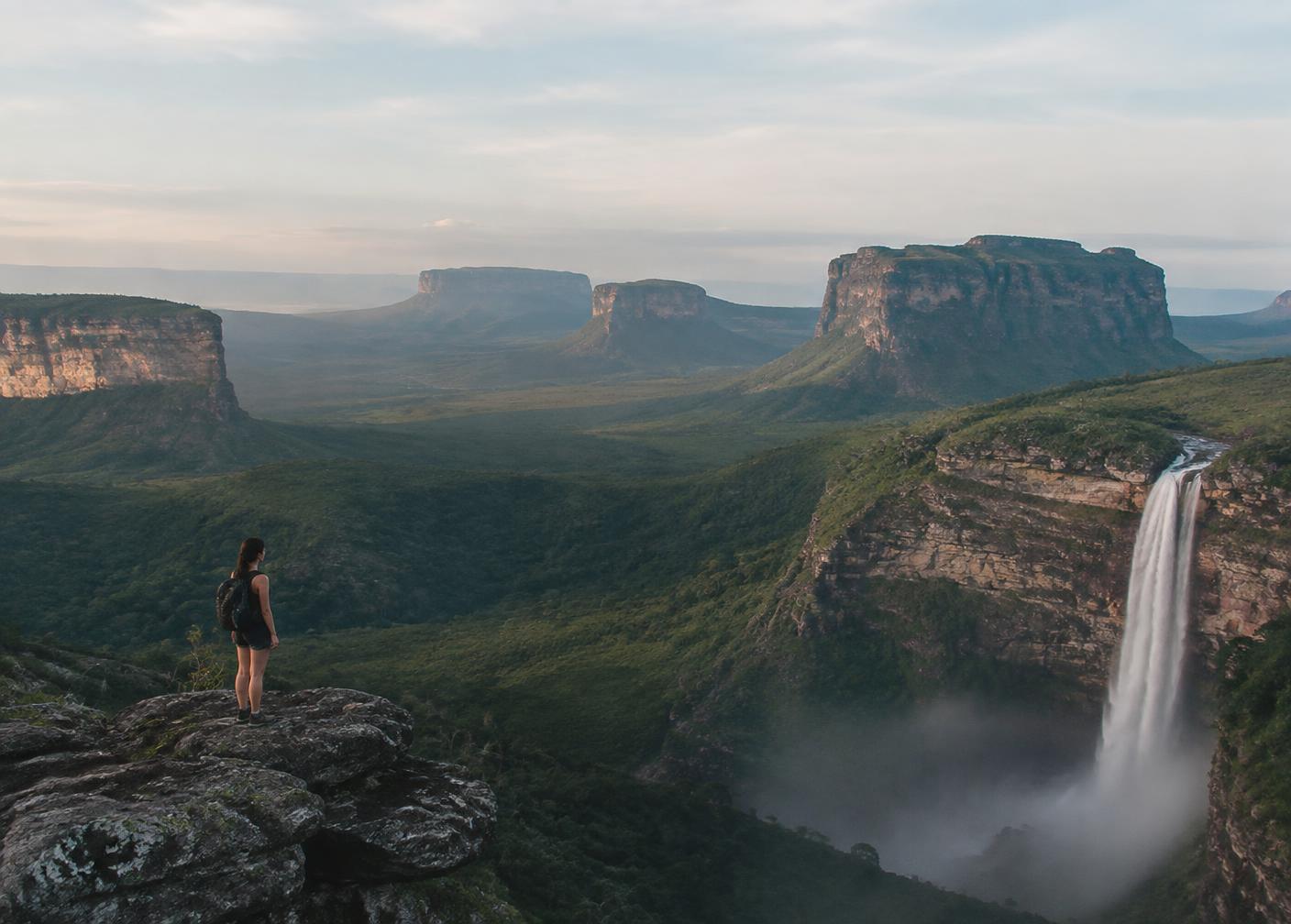 Mirante da Chapada Diamantina ao amanhecer